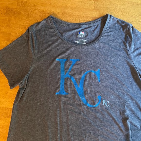 Size XL dark gray Kansas City Royals t-shirt - Picture 3 of 6